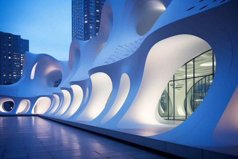 The Perforation-Style Architectural Buildings and Structures