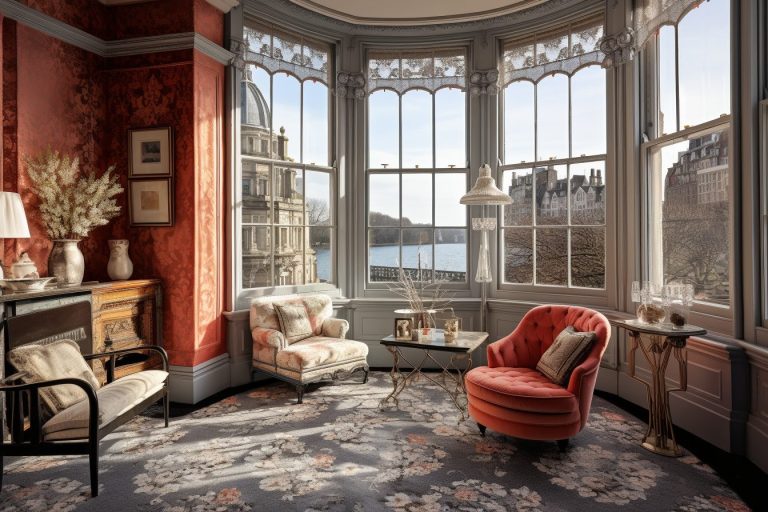 View of A Victorian-Style Apartment in London