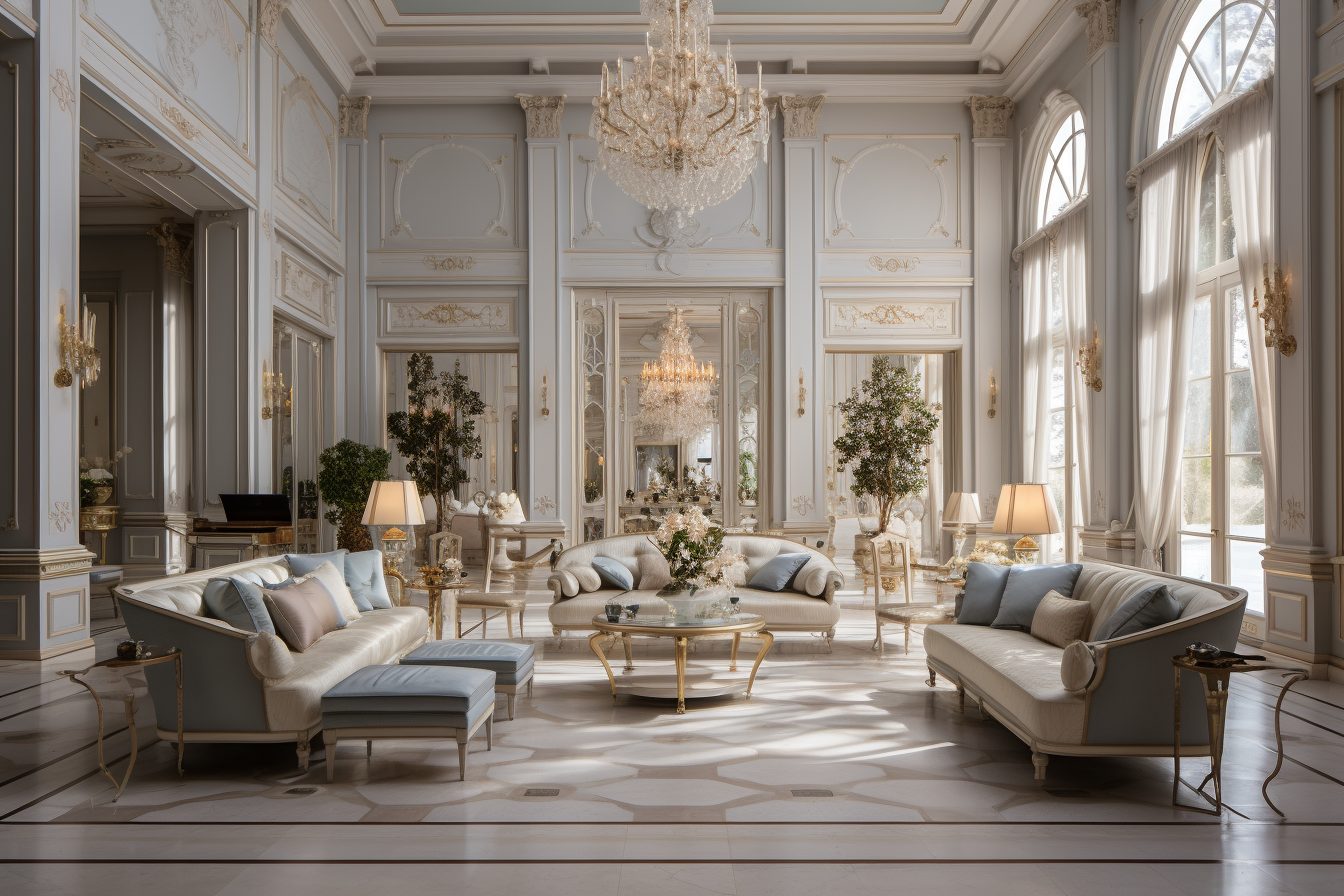Modern Neoclassical Interior Design Style Villas