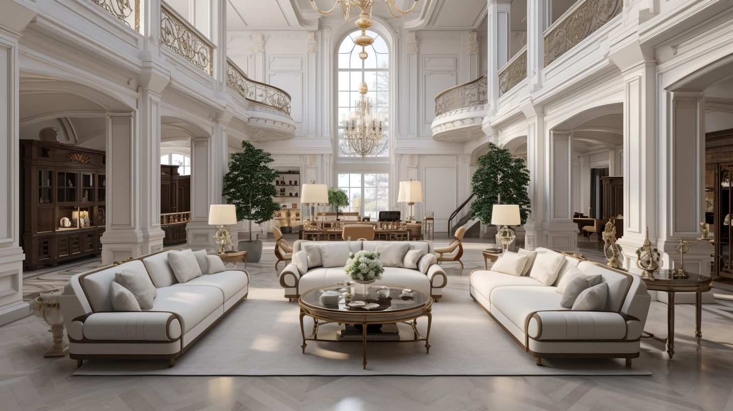 Modern Neoclassical Interior Design Style Villas