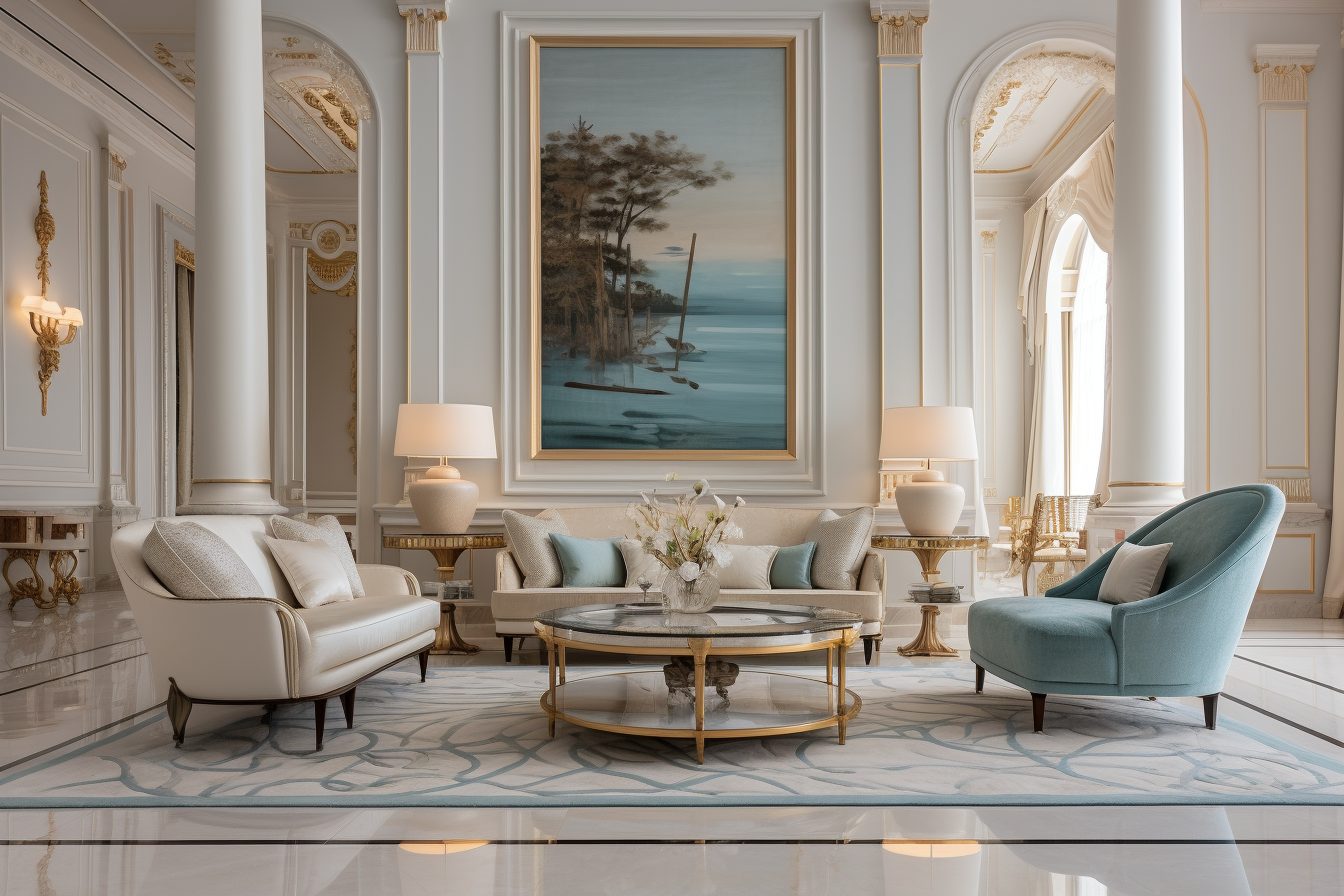 Modern Neoclassical Interior Design Style Villas