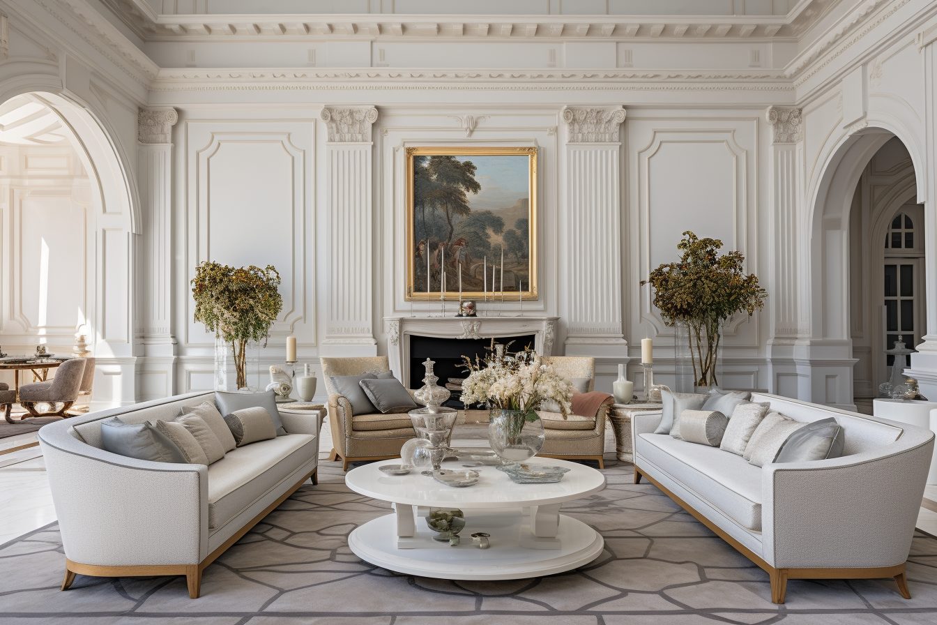 Modern Neoclassical Interior Design Style Villas