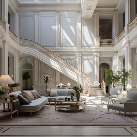 Modern Neoclassical Interior Design Style Villas