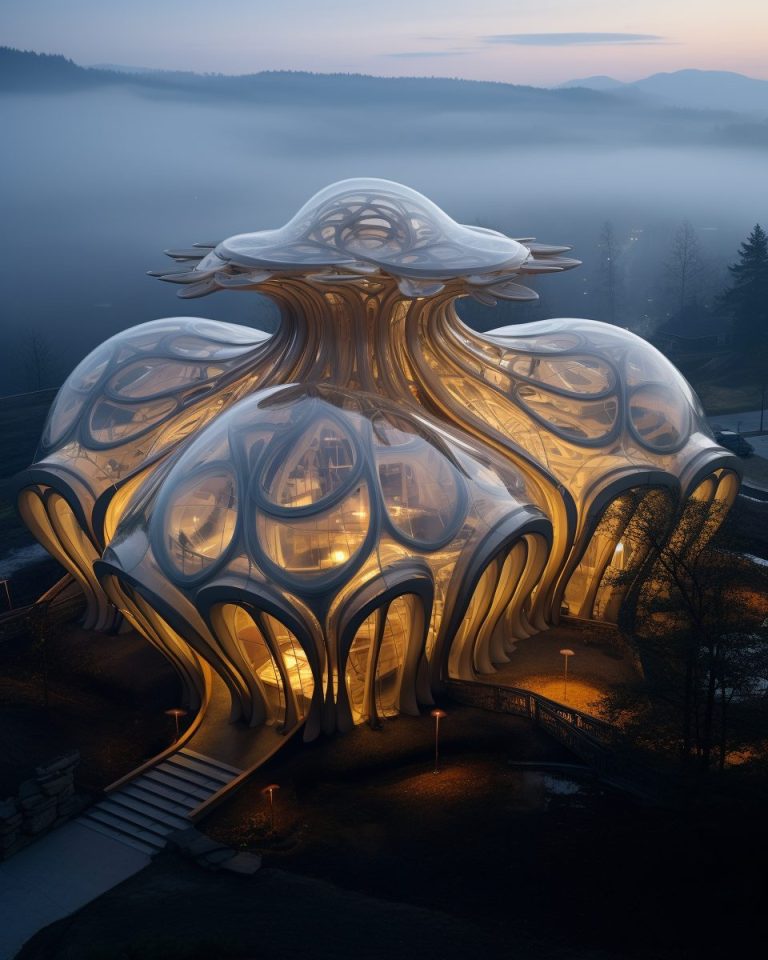 Buildings with Organic Architecture Designs