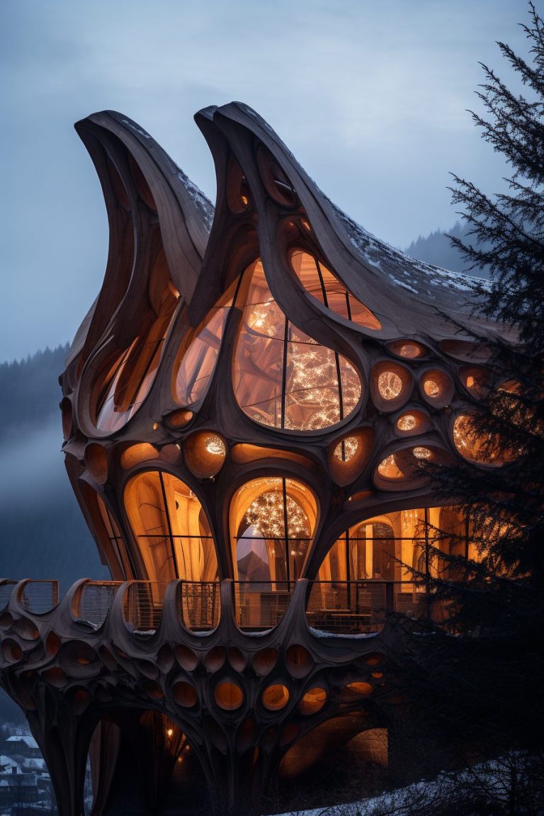 Organic Design Software Buildings with Organic Architecture Designs