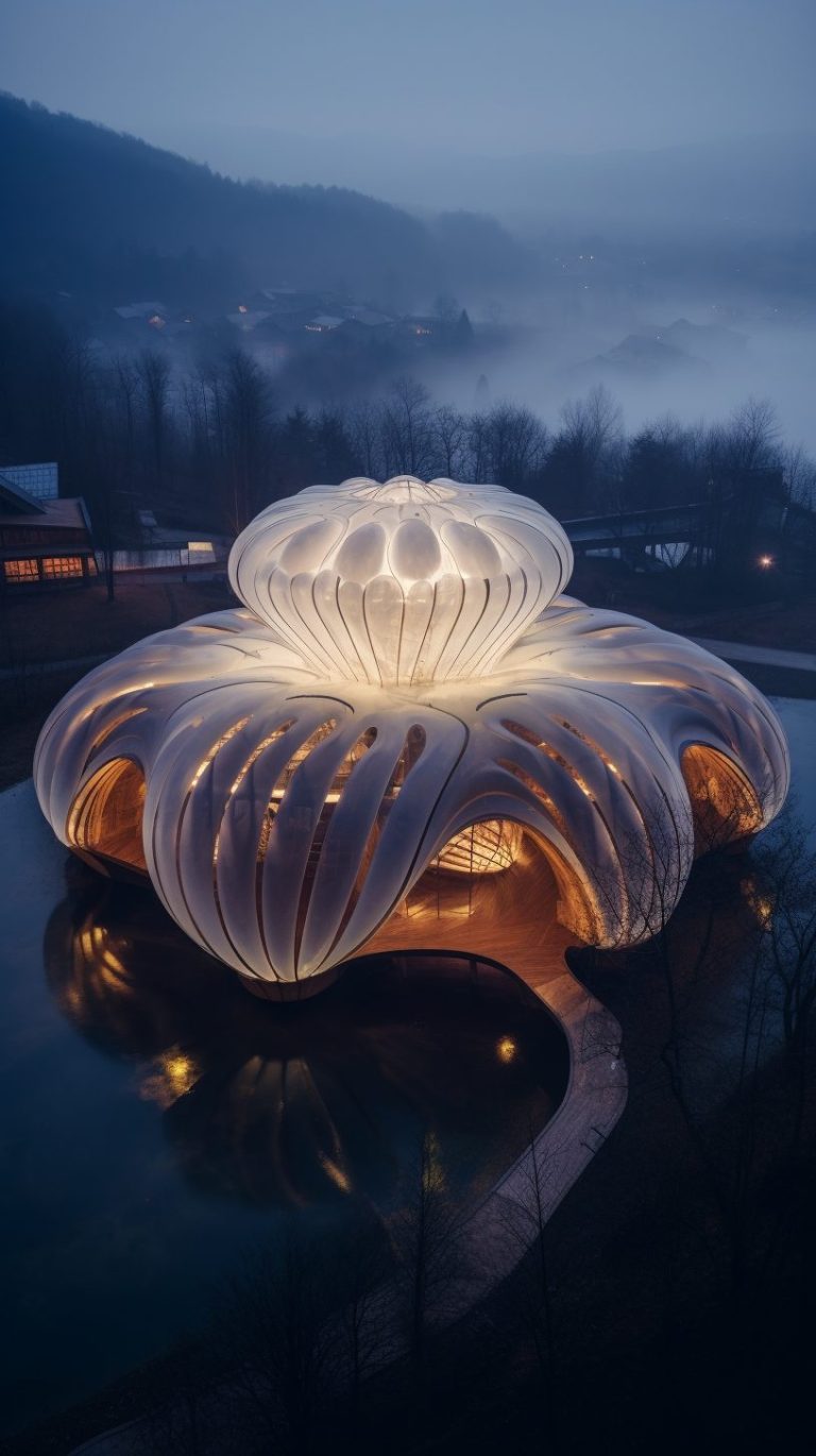 Buildings with Organic Architecture Designs