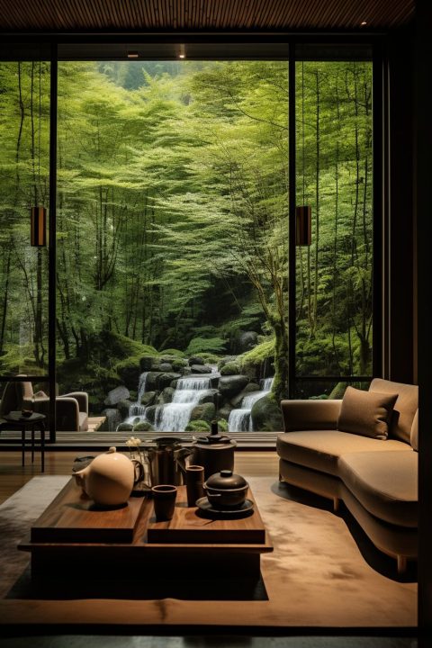 Contemporary House Interior Designs with a River View