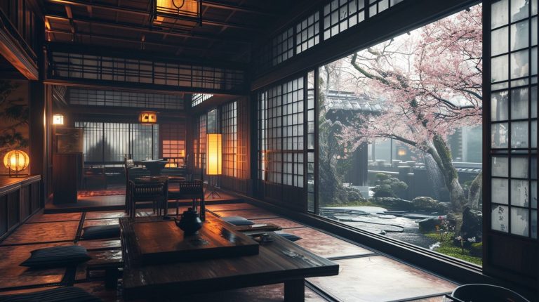 Traditional Machiya-Style House Interiors