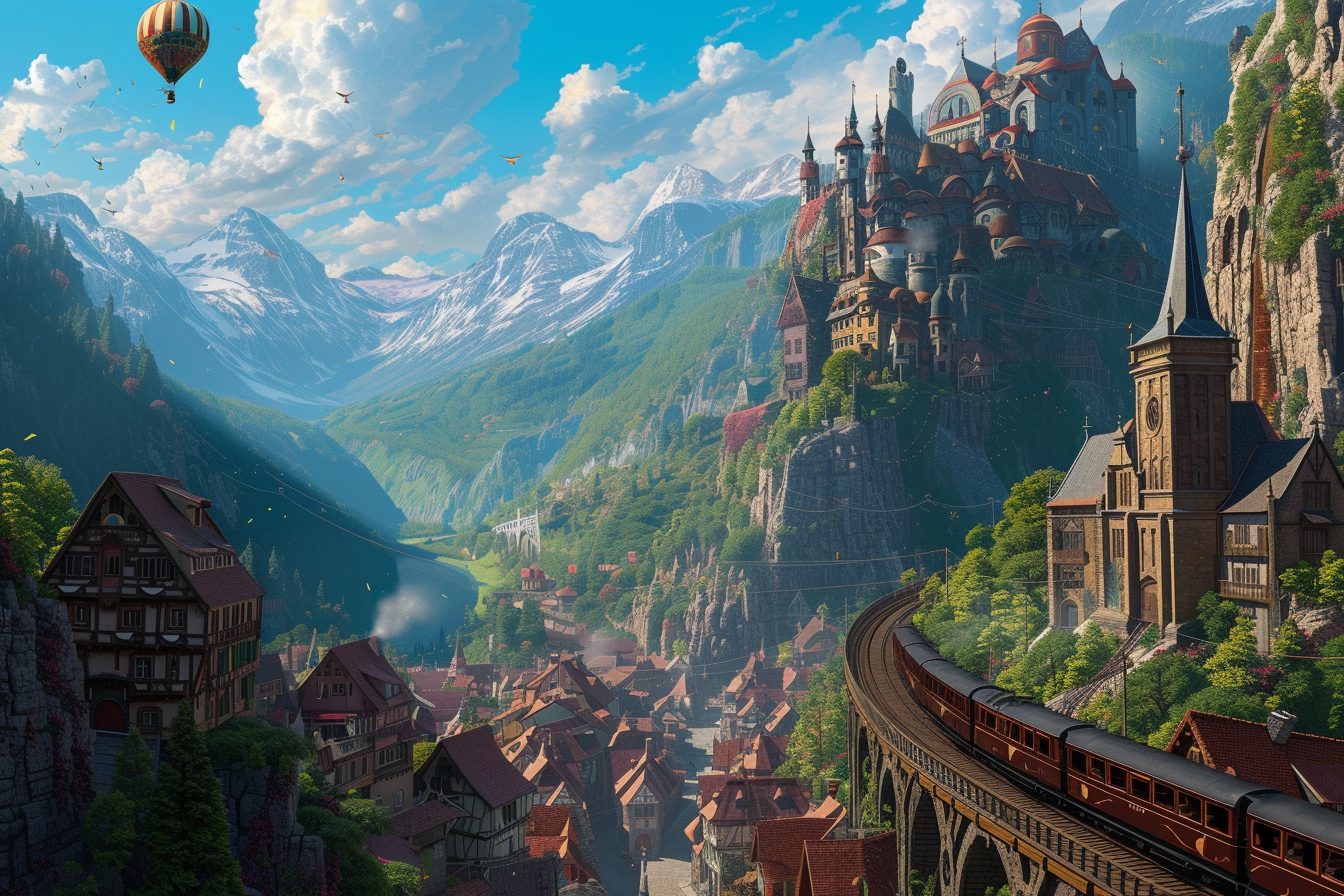 Charming and Whimsical Towns