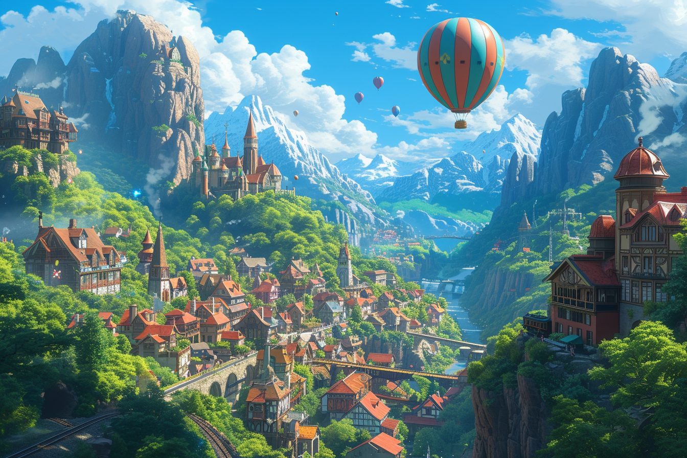 Charming and Whimsical Towns