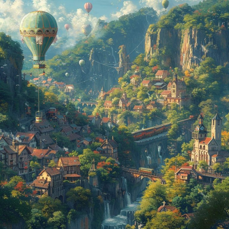 Charming and Whimsical Towns