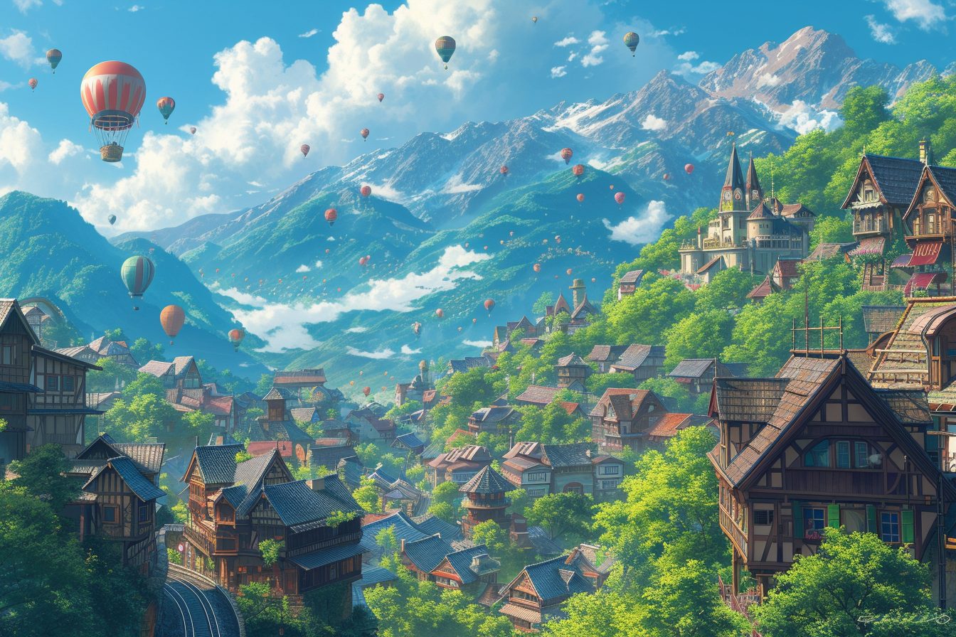 Charming and Whimsical Towns