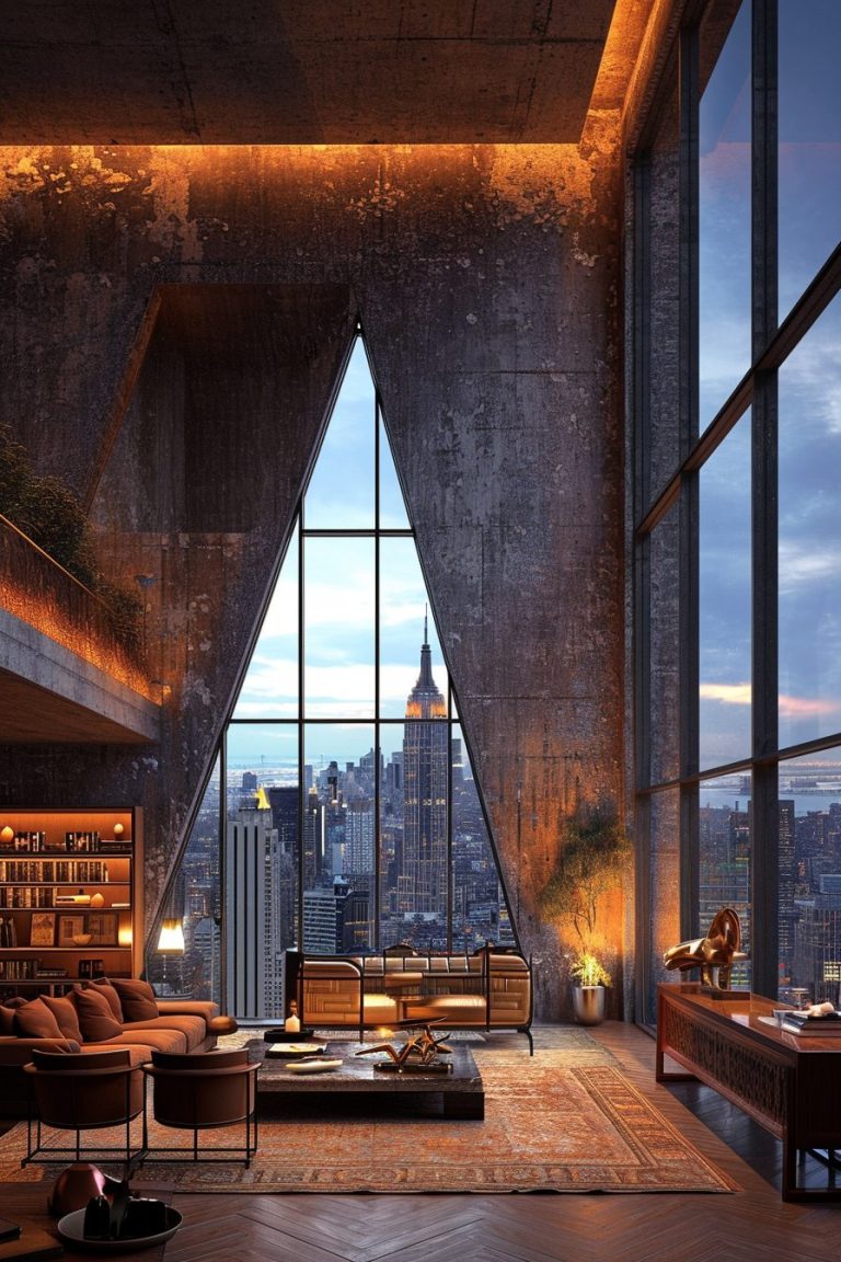 View of Luxurious New York Apartments and Lofts