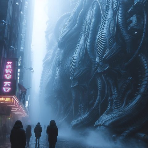 Giger Building Building Designs with a Touch of Giger
