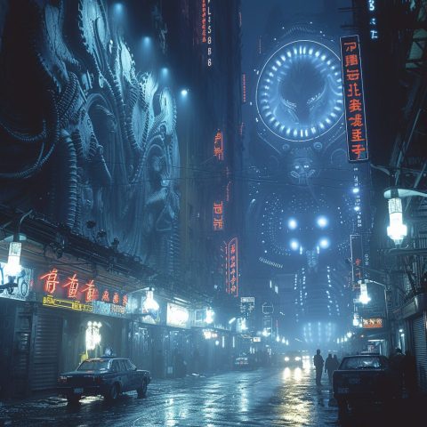 Giger Building Building Designs with a Touch of Giger