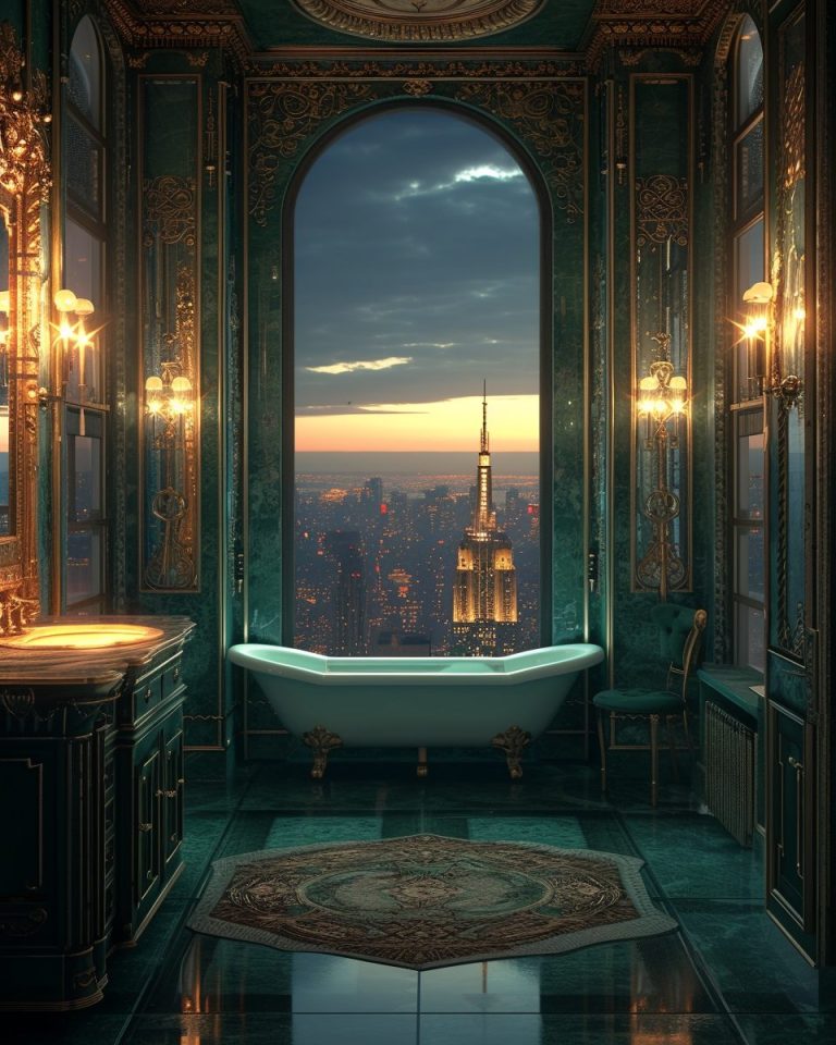 Photo inspiration: Curated City View Luxury Condos With Luxury Master Bathroom Gallery View 49