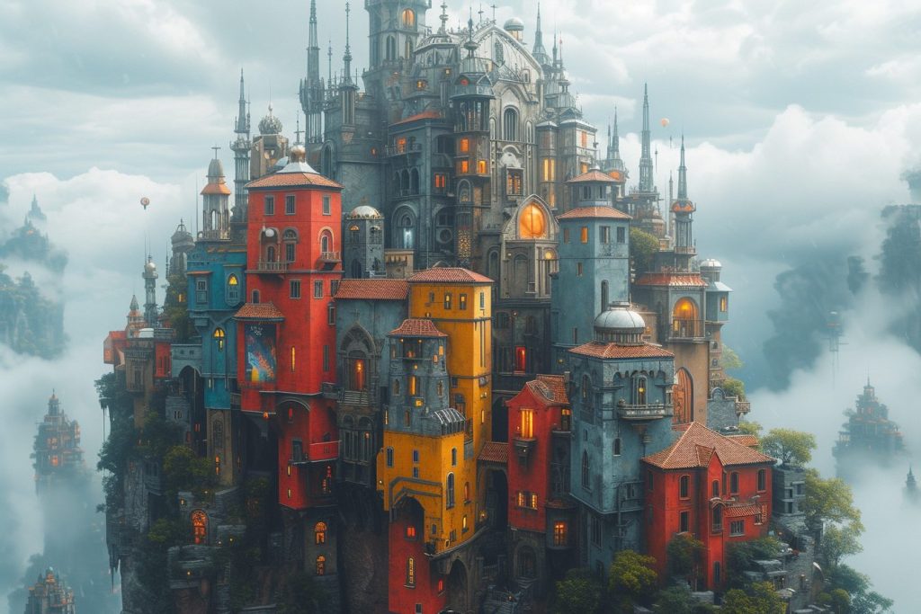 Mega Cyberpunk Building Designs AI Artwork 40