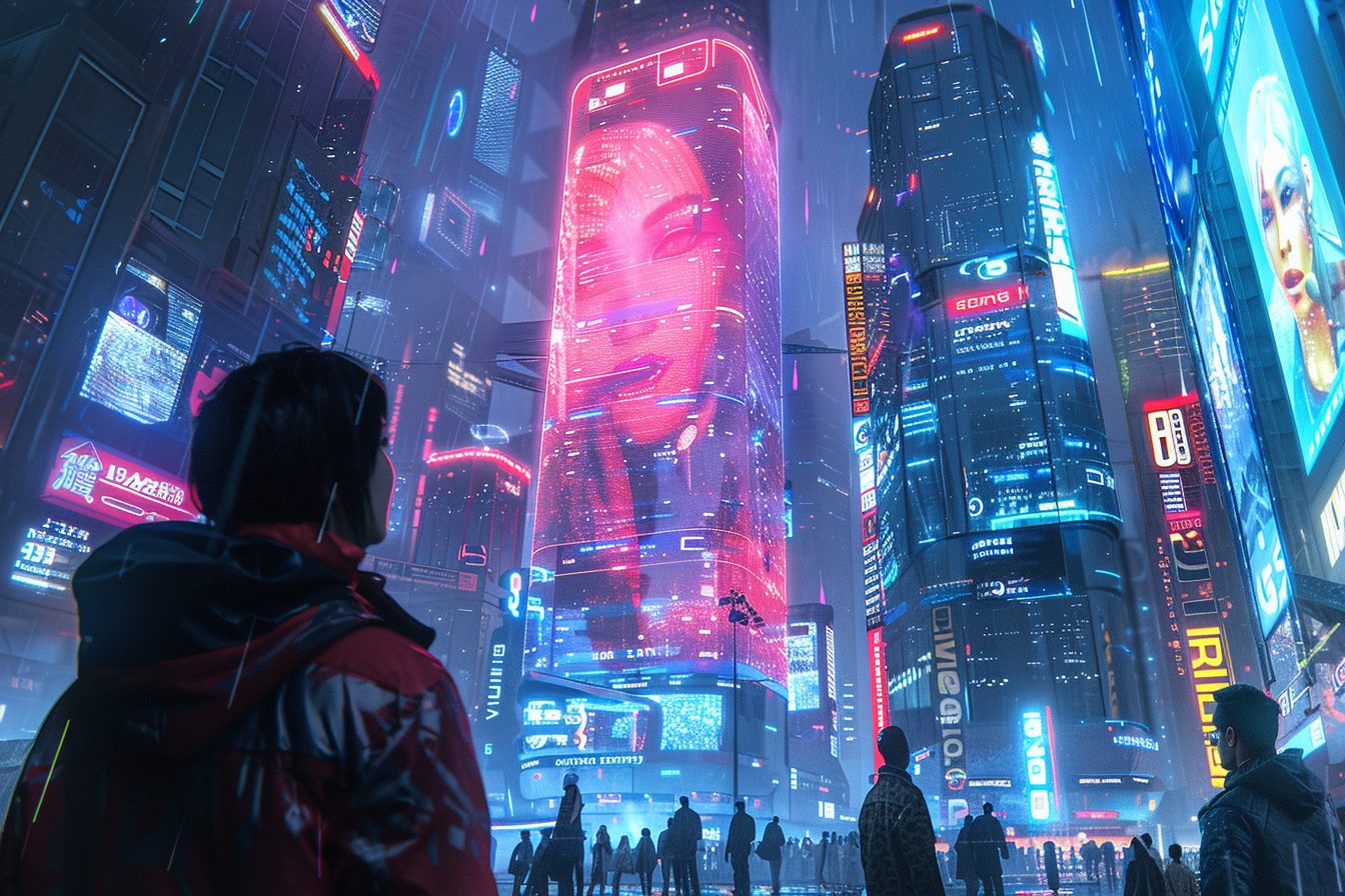 The Futuristic Cityscape of Cyberpunk City