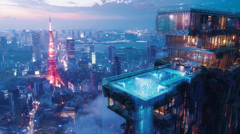 Curated visual reference: Rooftop Homes With Infinity Pools Photo Inspiration