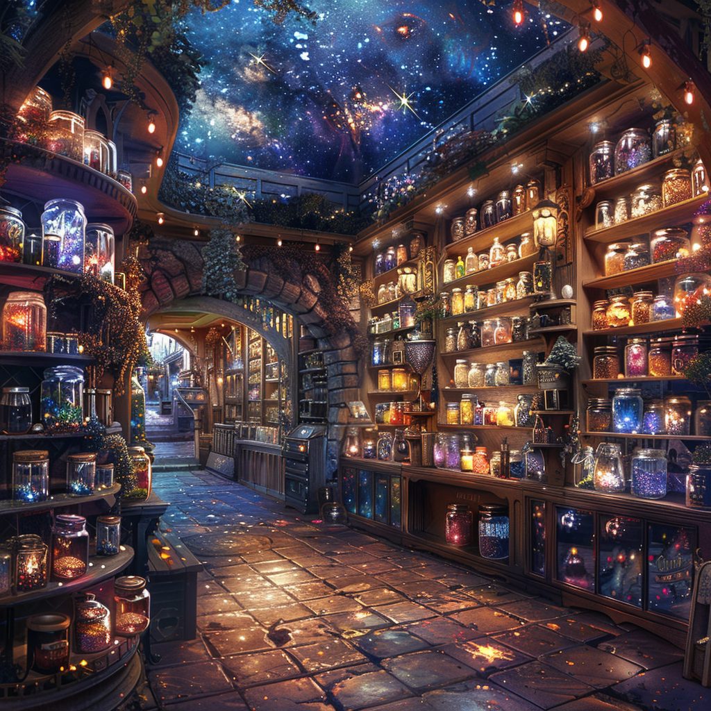Shops Selling Magical and Whimsical Items AI Artwork 10