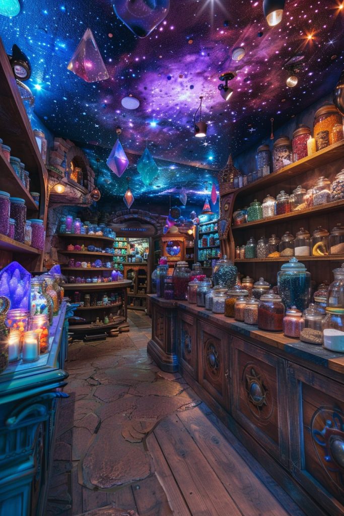 Shops Selling Magical and Whimsical Items AI Artwork 11