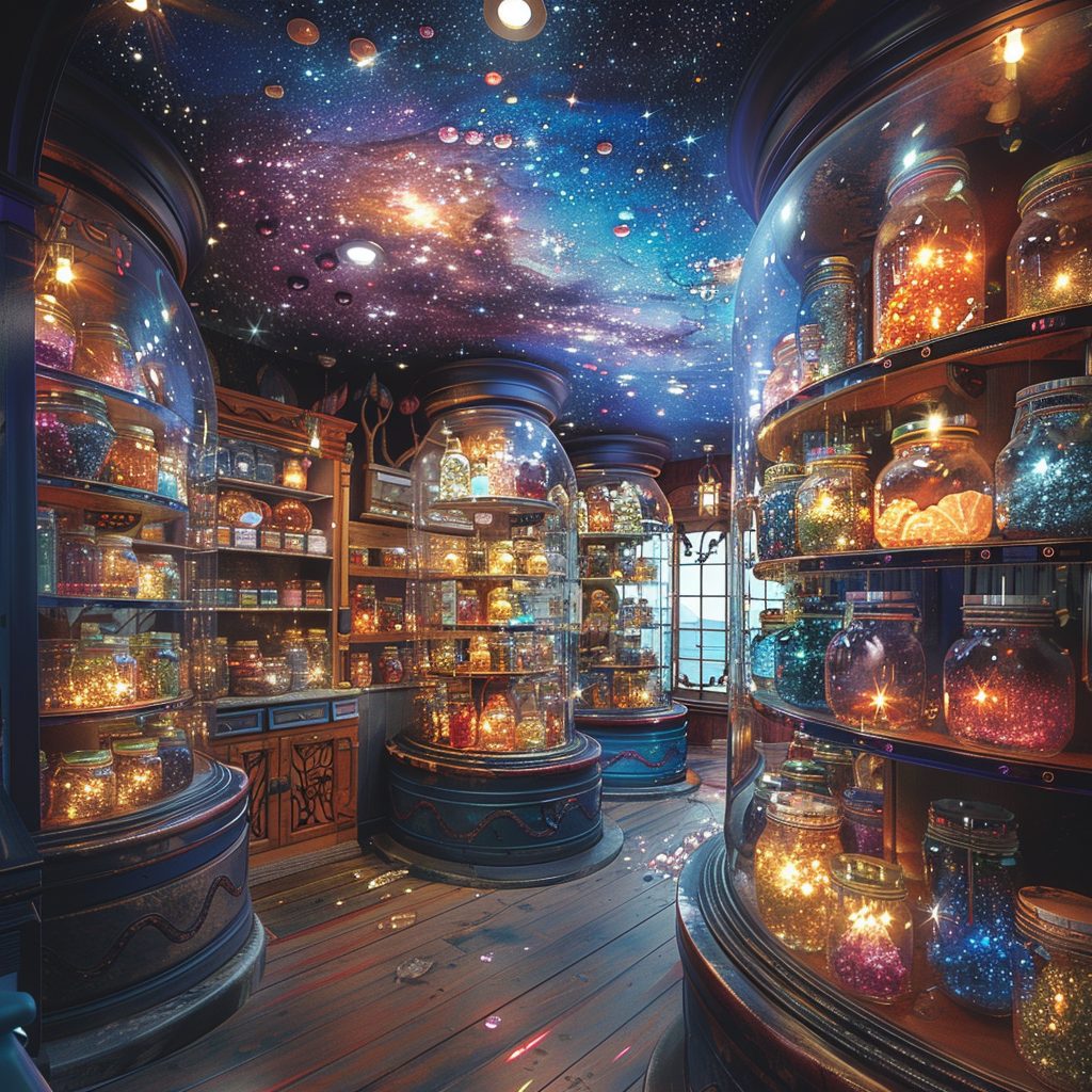 Shops Selling Magical and Whimsical Items AI Artwork 12