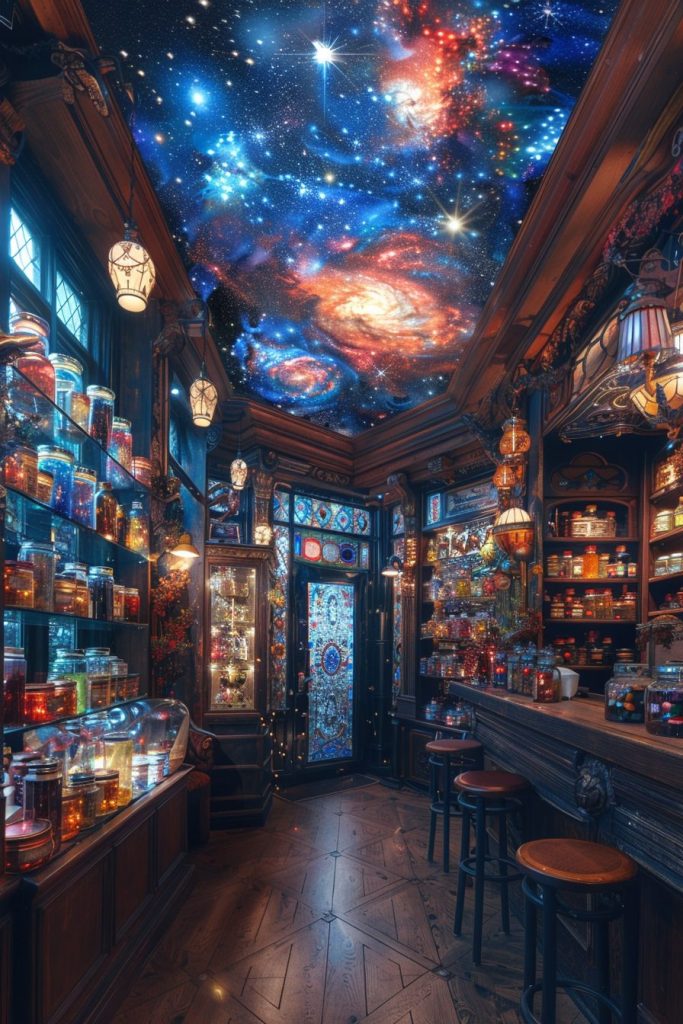 Shops Selling Magical and Whimsical Items AI Artwork 14