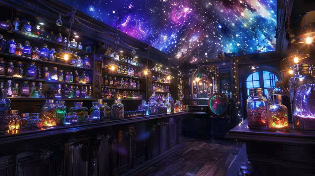 Shops Selling Magical and Whimsical Items AI Artwork 4