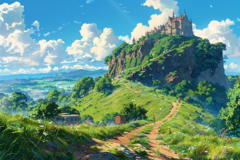 Small Whimsical Cliffside Towns