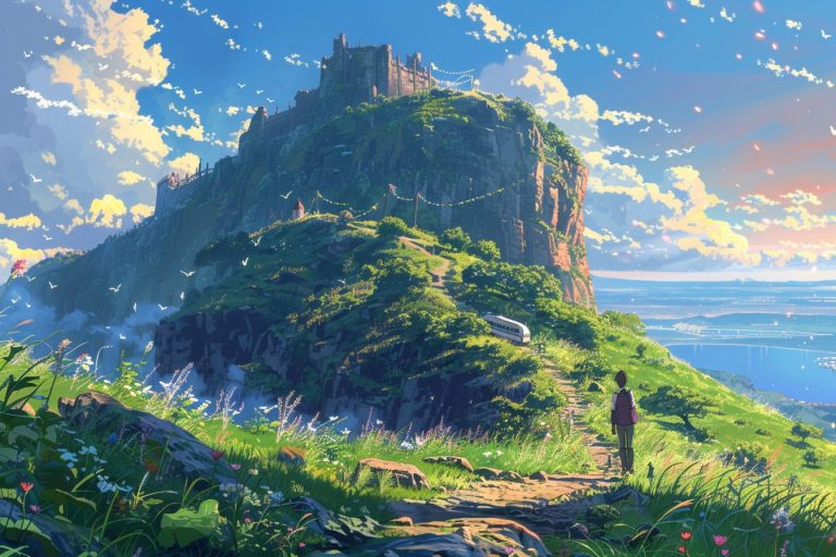 Small Whimsical Cliffside Towns