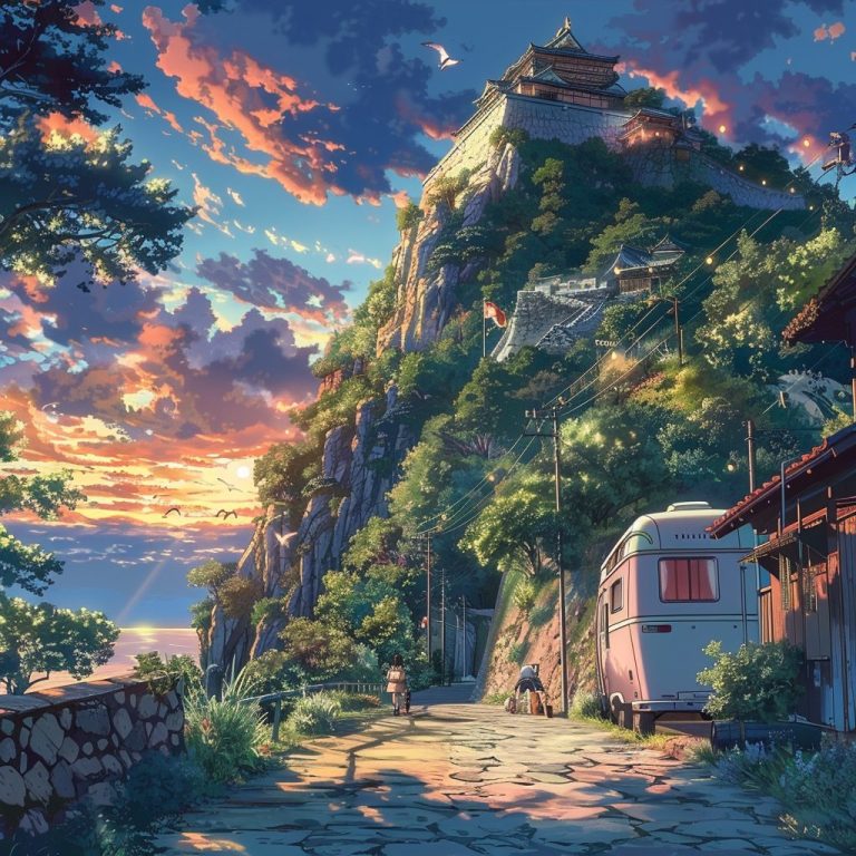 Small Whimsical Cliffside Towns