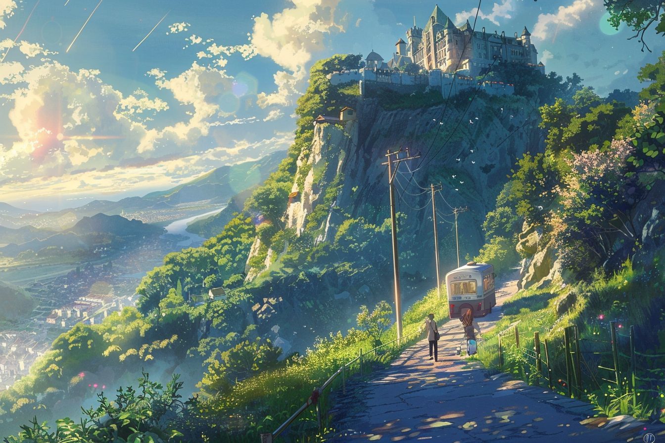 Small Whimsical Cliffside Towns