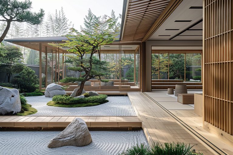 A Japanese-Style Home – Louvers and Stiles