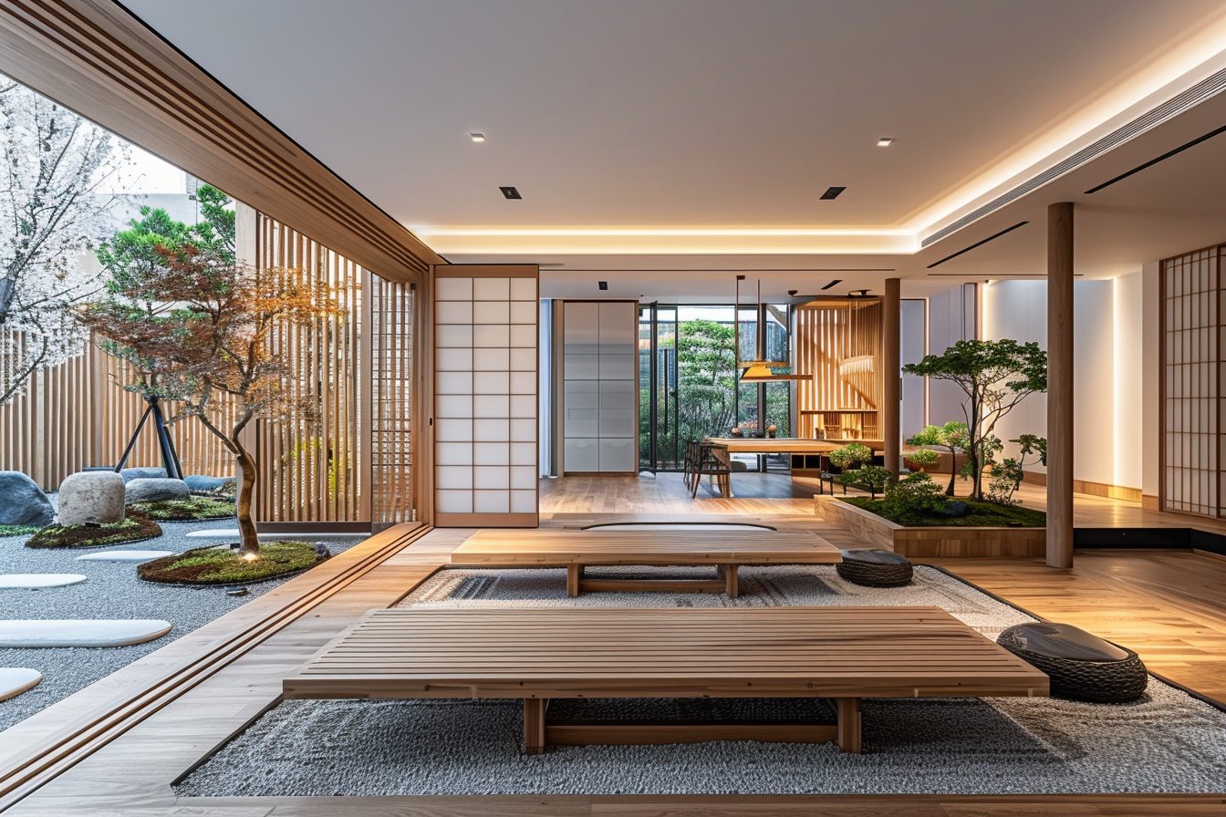 A Japanese-Style Home – Louvers and Stiles