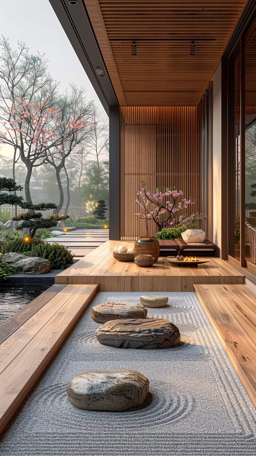 A Japanese-Style Home – Louvers and Stiles