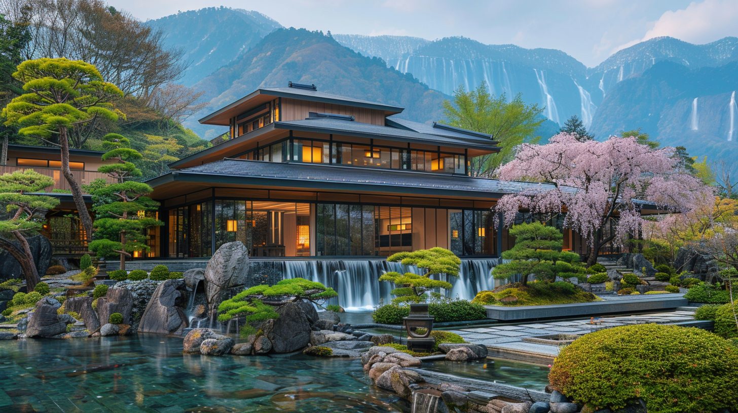 Luxurious Japanese-Style Houses with Amazingly Beautiful Landscapes