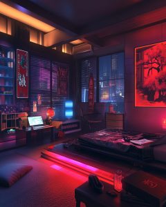 The Cyberpunk Japanese-Style Apartments – Niji