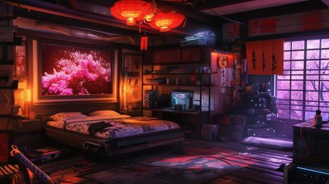 The Cyberpunk Japanese-Style Apartments – Niji