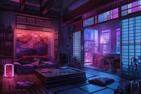 The Cyberpunk Japanese-Style Apartments – Niji