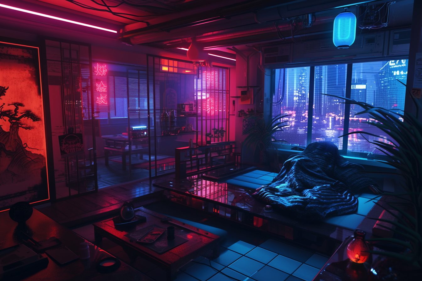 The Cyberpunk Japanese-Style Apartments – Niji