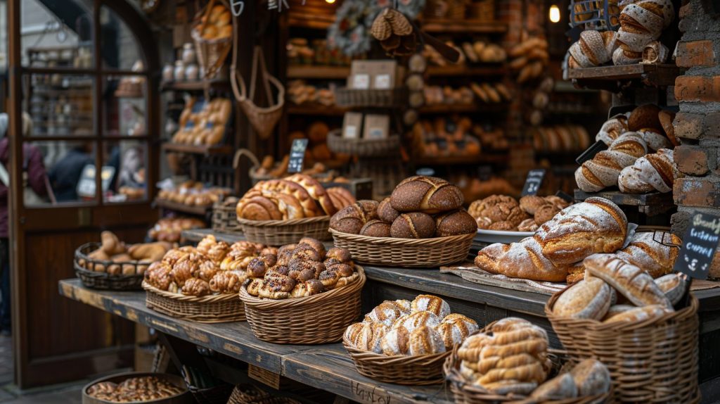 Traditional English Bakery Shops AI Artwork 10