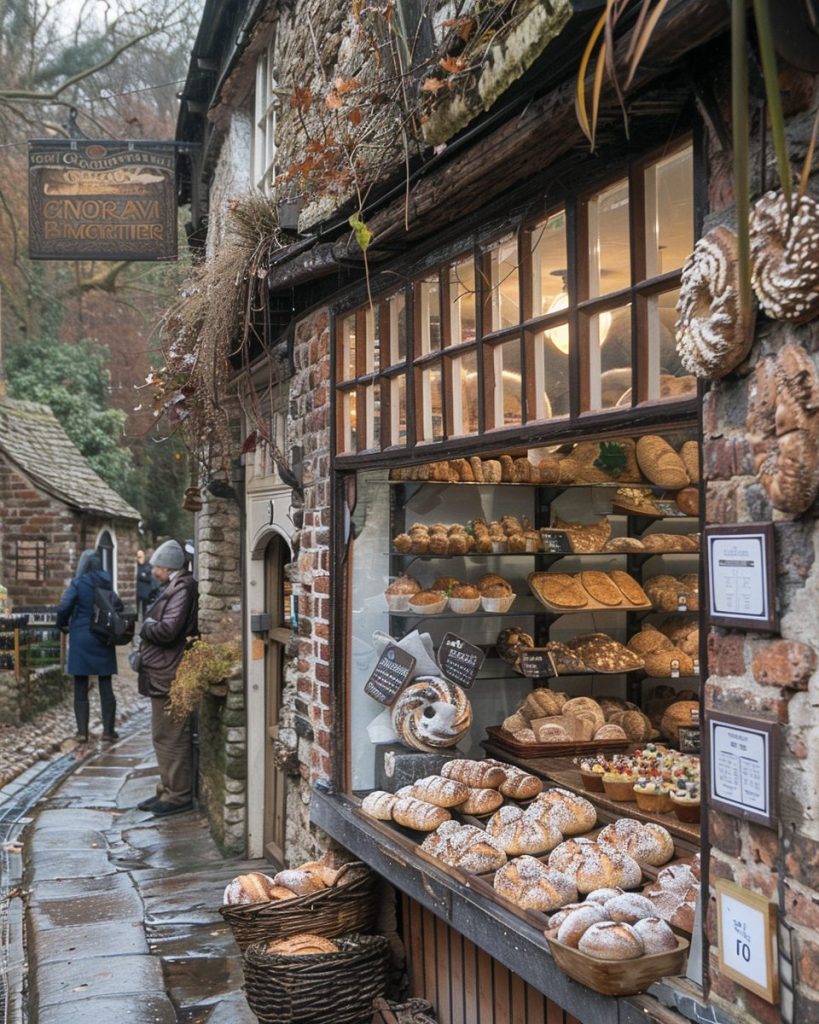 Traditional English Bakery Shops AI Artwork 19