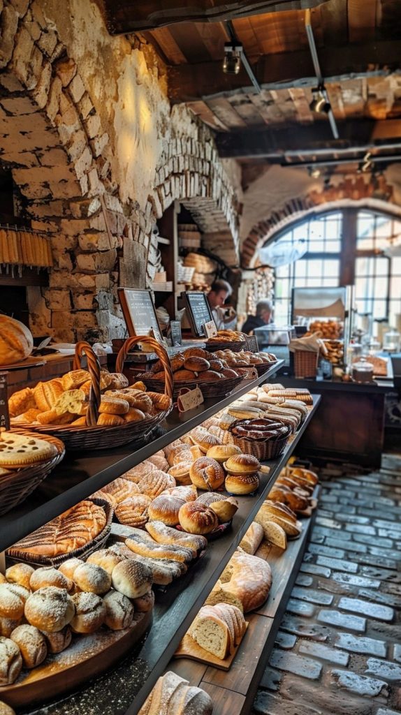 Traditional English Bakery Shops AI Artwork 3