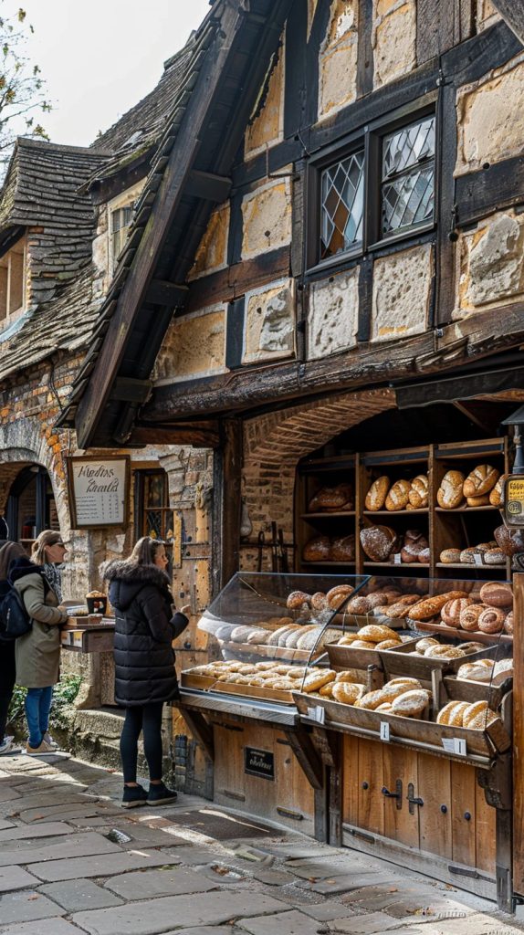 Traditional English Bakery Shops AI Artwork 5