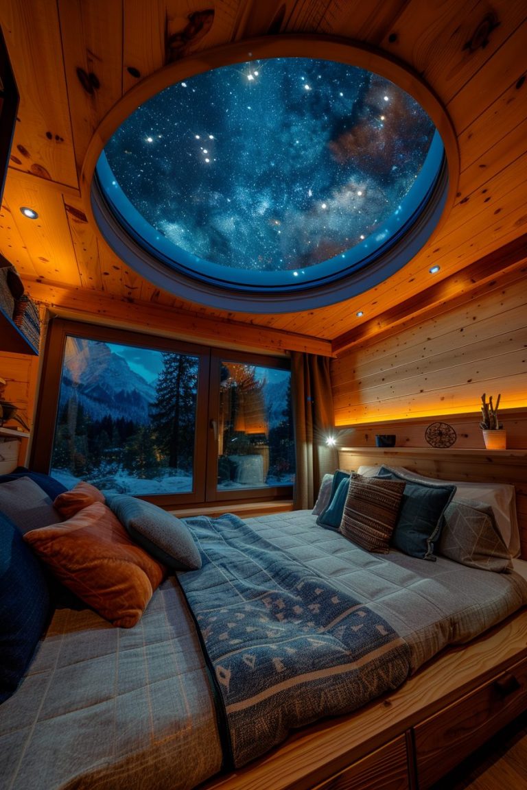 Photo inspiration: Visual Reference: Bedrooms With Sky Ceilings Of Stars Filled Night