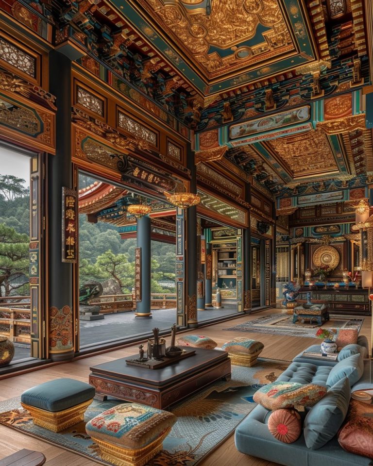 The Luxurious Oriental-Style Home Interiors
