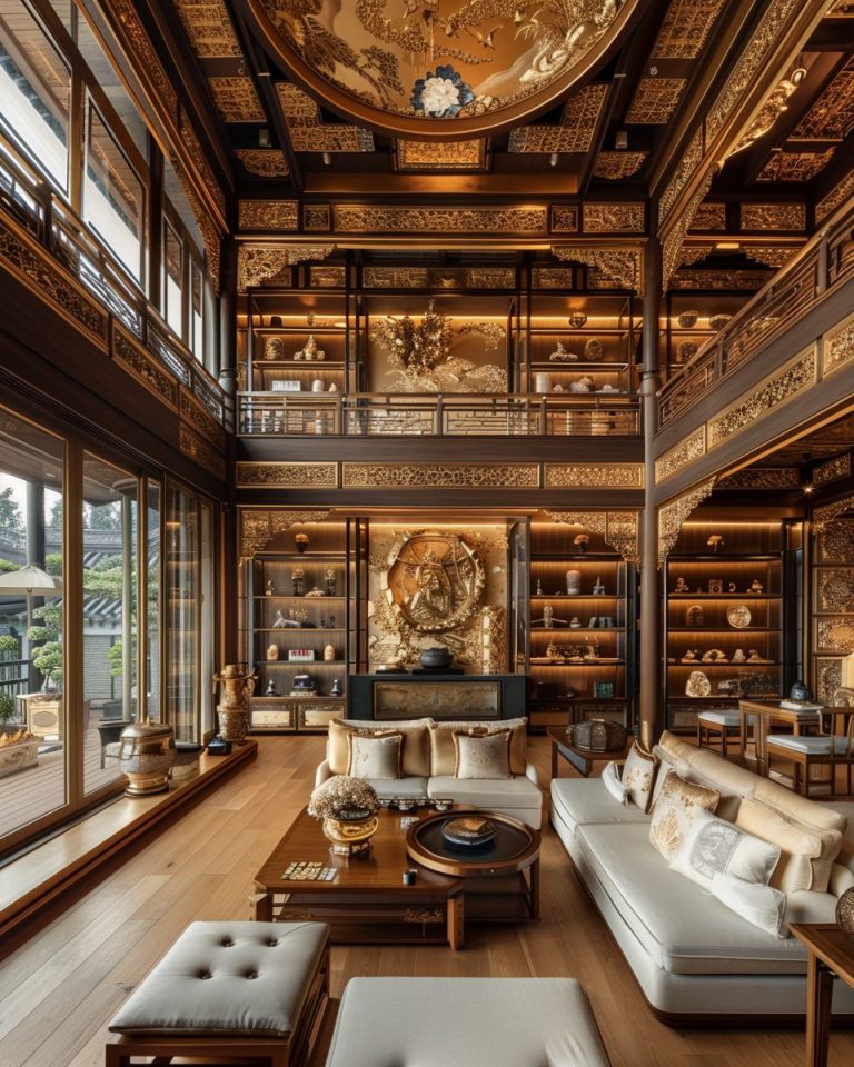 The Luxurious Oriental-Style Home Interiors