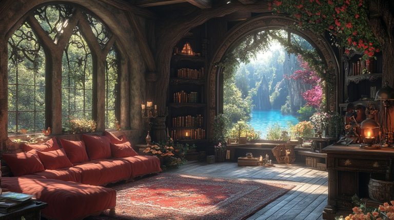 Fantasy-Style Living Rooms with Incredible Landscape Views