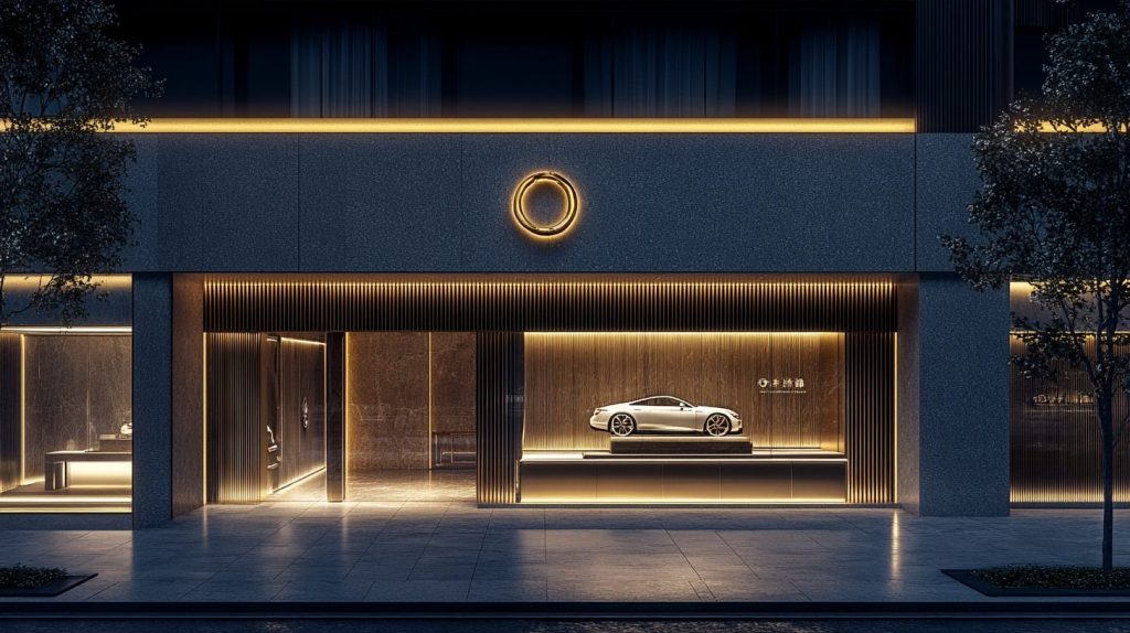 Brutalist-Style Shops in Japan AI Artwork 10