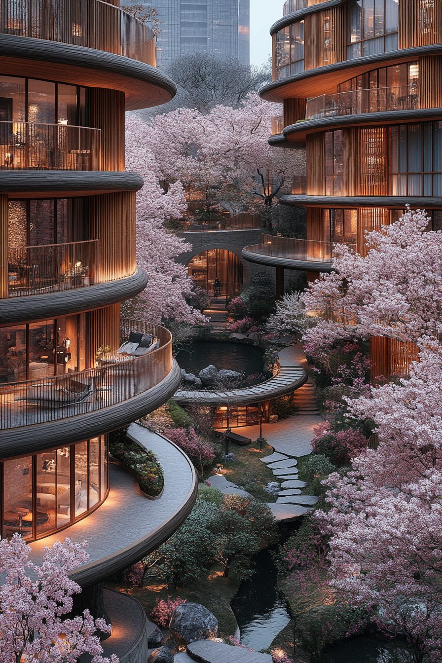 Beautiful view of Bamboo Exterior Apartments